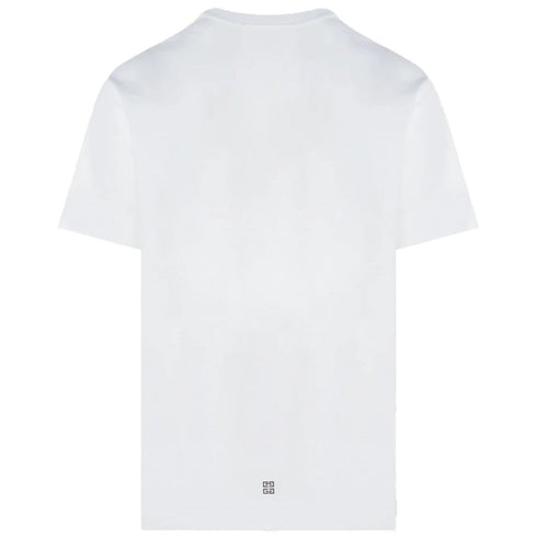 Givenchy Circle Logo Oversized White T-Shirt S